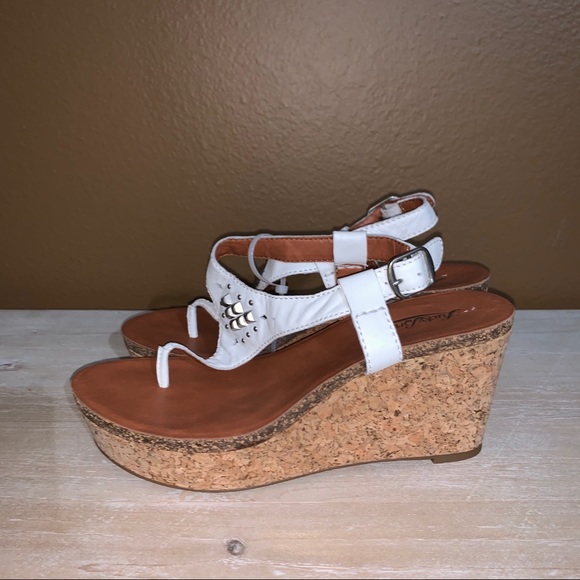 Lucky brand wedge sandal - Picture 3 of 15